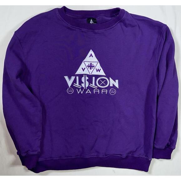 Other - Vision Warr Street Wear Skateboard Hip Hop Sweatshirt pockets Columbus GA Jesus